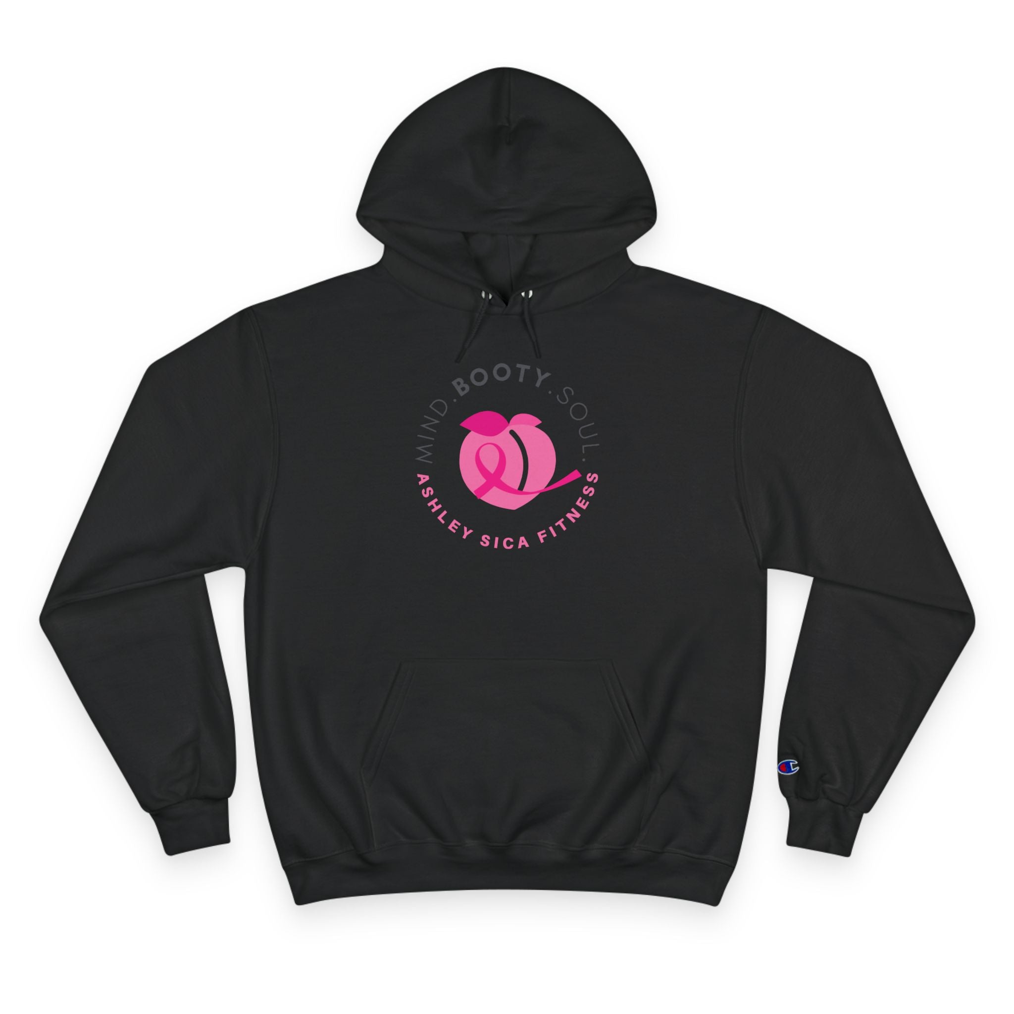 Champion – Unisex 50/50 Hooded Sweatshirt - ASF - Ashley Sica Fitness