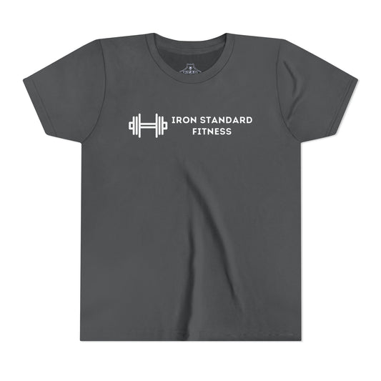 Youth Airlume Cotton Athletic  Tee - Iron Standard Fitness