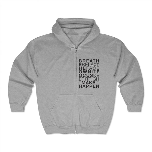 Classic Zip-Up Hoodie - Breathe - Morphe Life