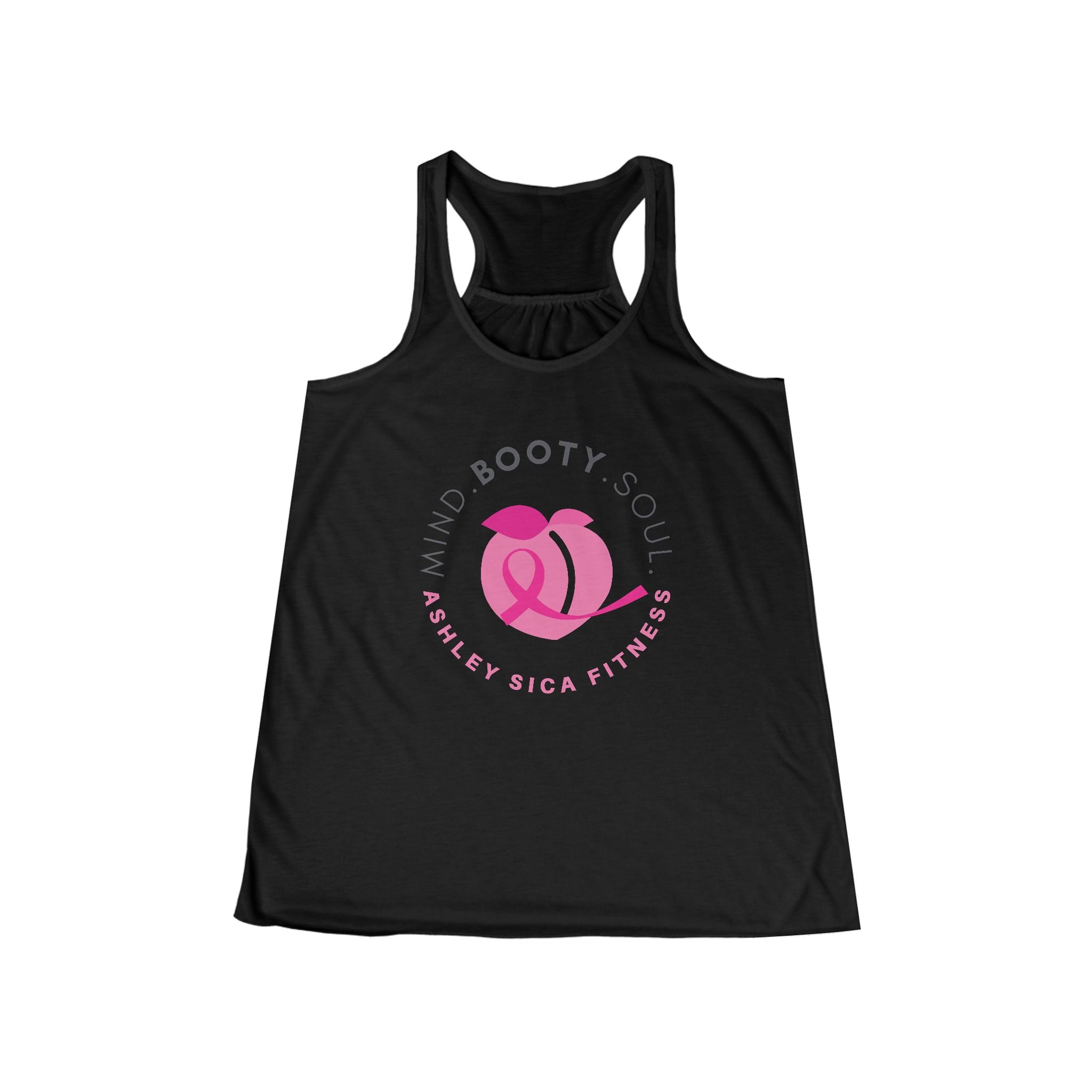 Ladies Flowy Racerback Tank - ASF - Ashley Sica Fitness