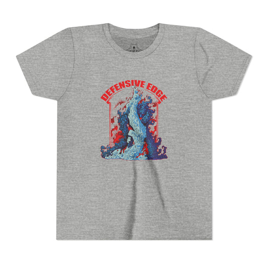 Airlume Cotton Athletic Youth Tee - DE-Defensive Edge Martial Arts