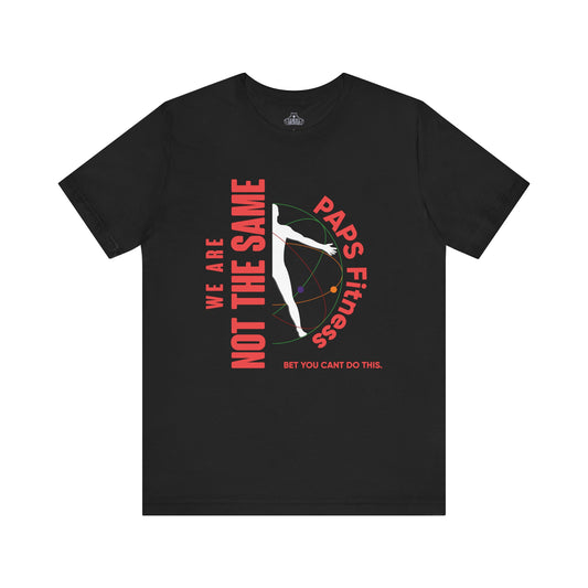 Airlume Cotton Athletic Tee - We Are Not The Same -  PAPS FITNESS