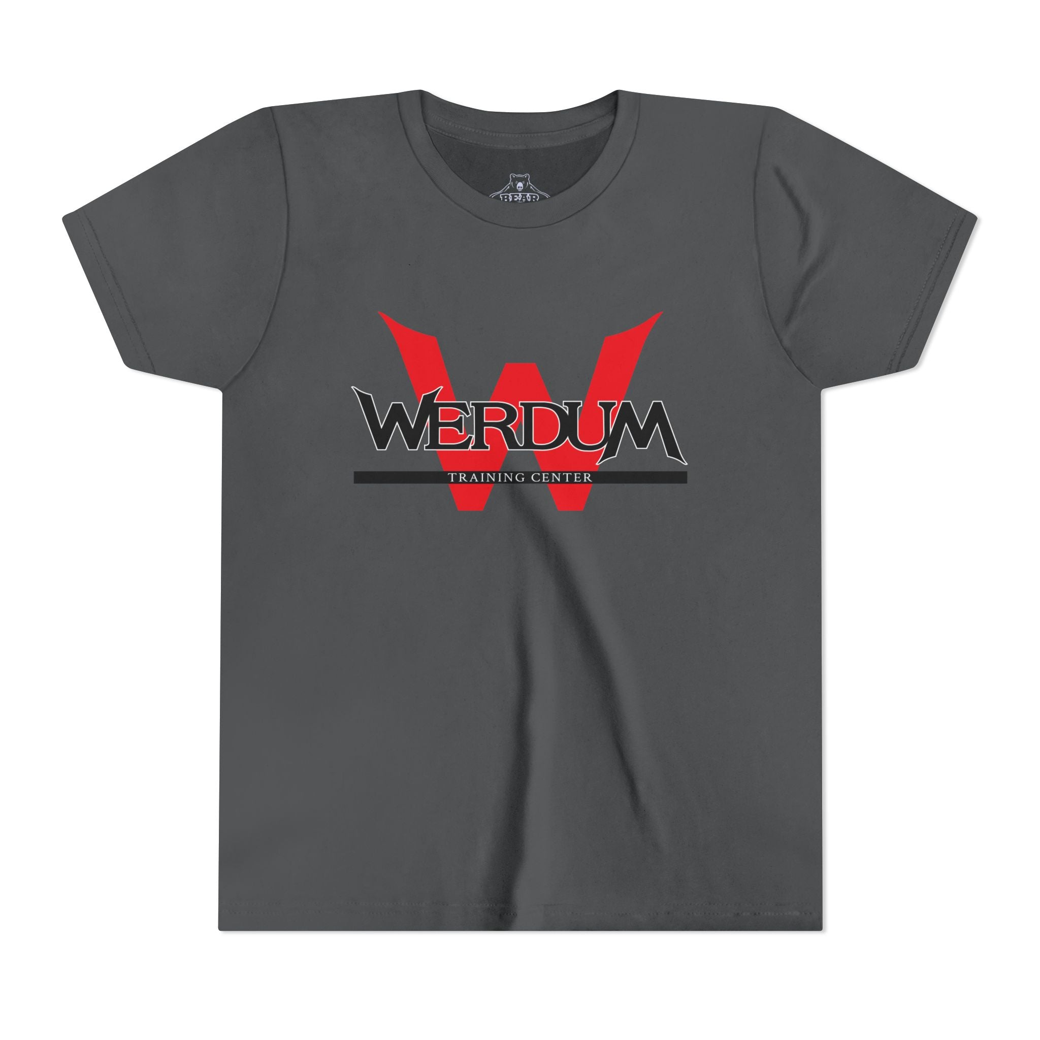 Youth Airlume Cotton Athletic  Tee - Werdum Training Center - Nantucket