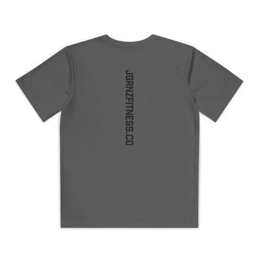 Youth Moisture-Wicking Performance Tee - FB - JGRNZ Fitness