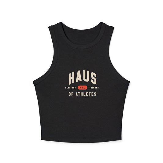 Ladies Ribbed Tank - Haus of Athletes