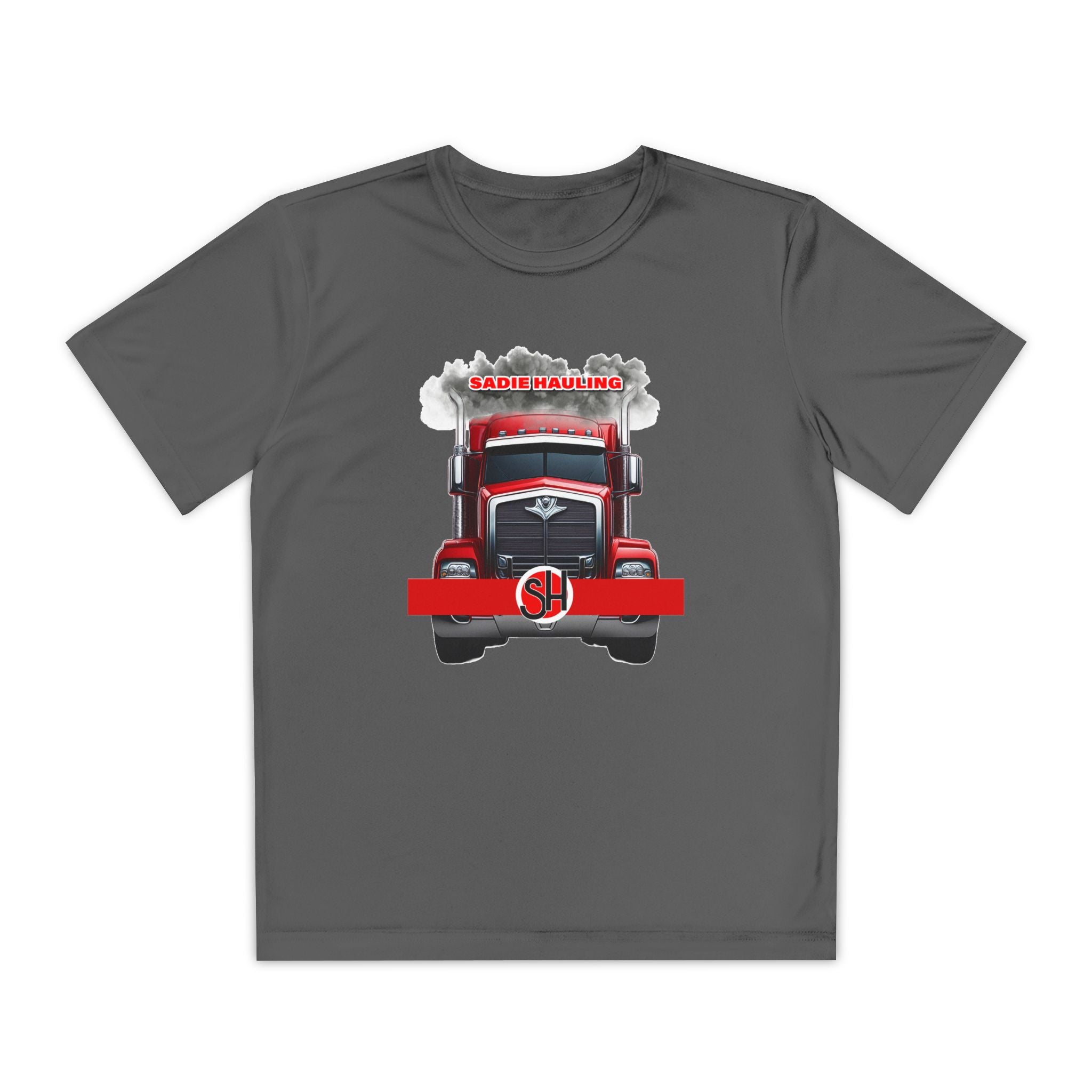 Youth Moisture-Wicking Performance Tee - Sadie Hauling