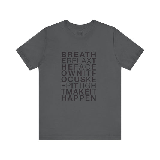 Airlume Cotton Athletic Tee - Breathe - Morphe Life