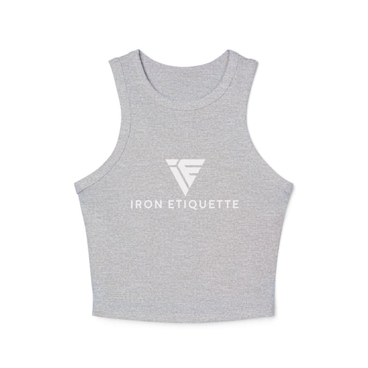 Ladies Ribbed Tank -  Iron Etiquette