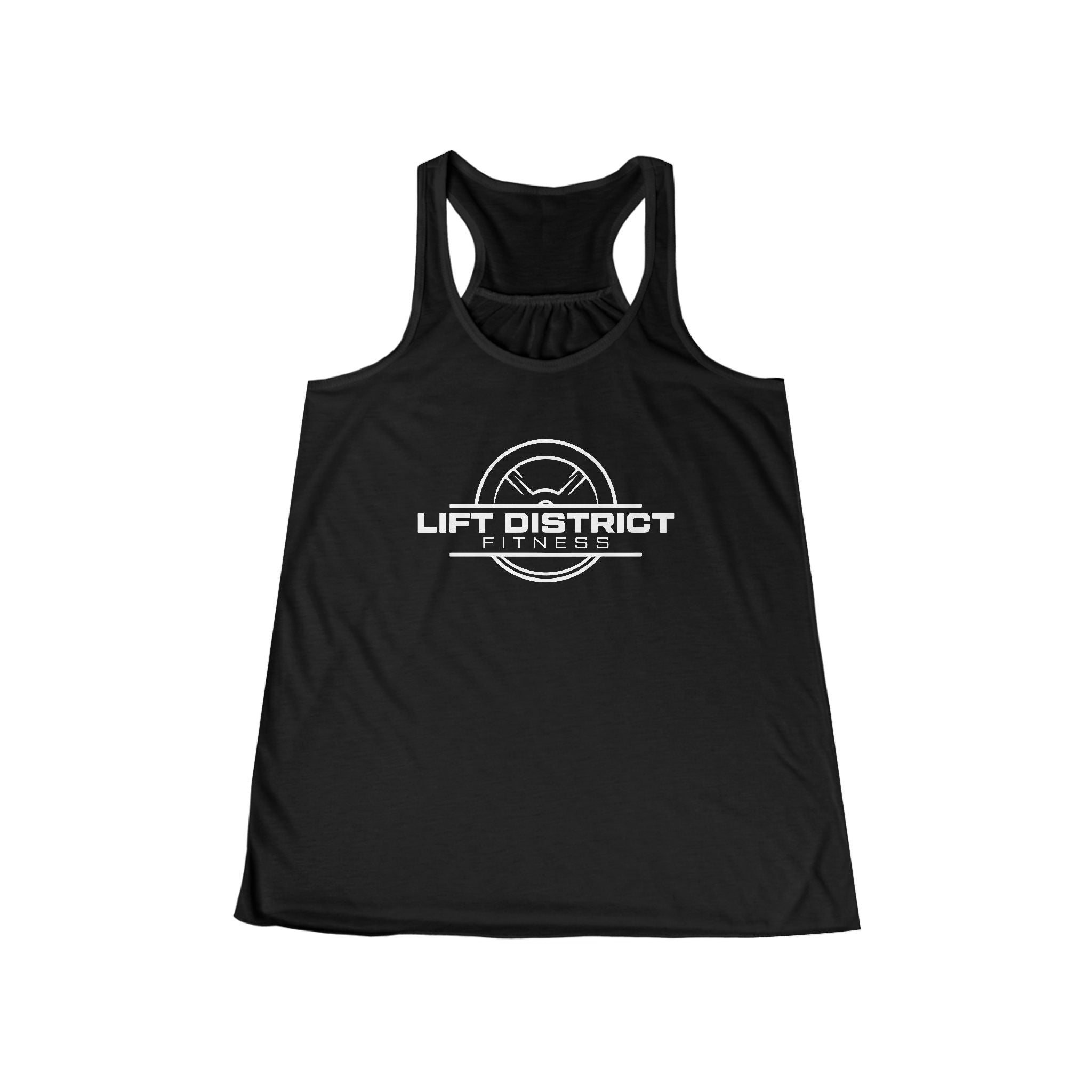 Ladies Flowy Racerback Tank - Lift District Fitness