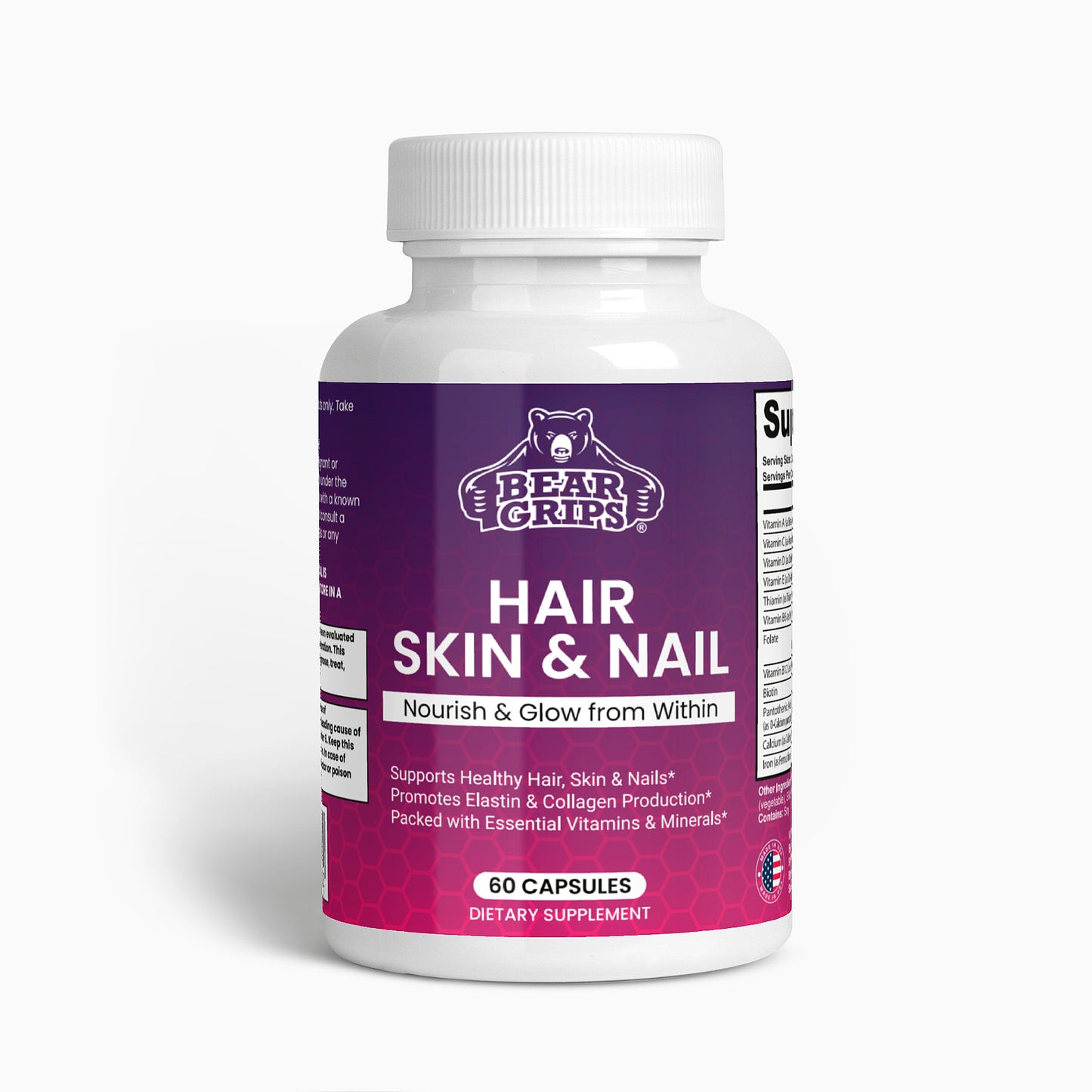 Bear Grips HAIR, SKIN & NAILS – Beauty That Starts from Within