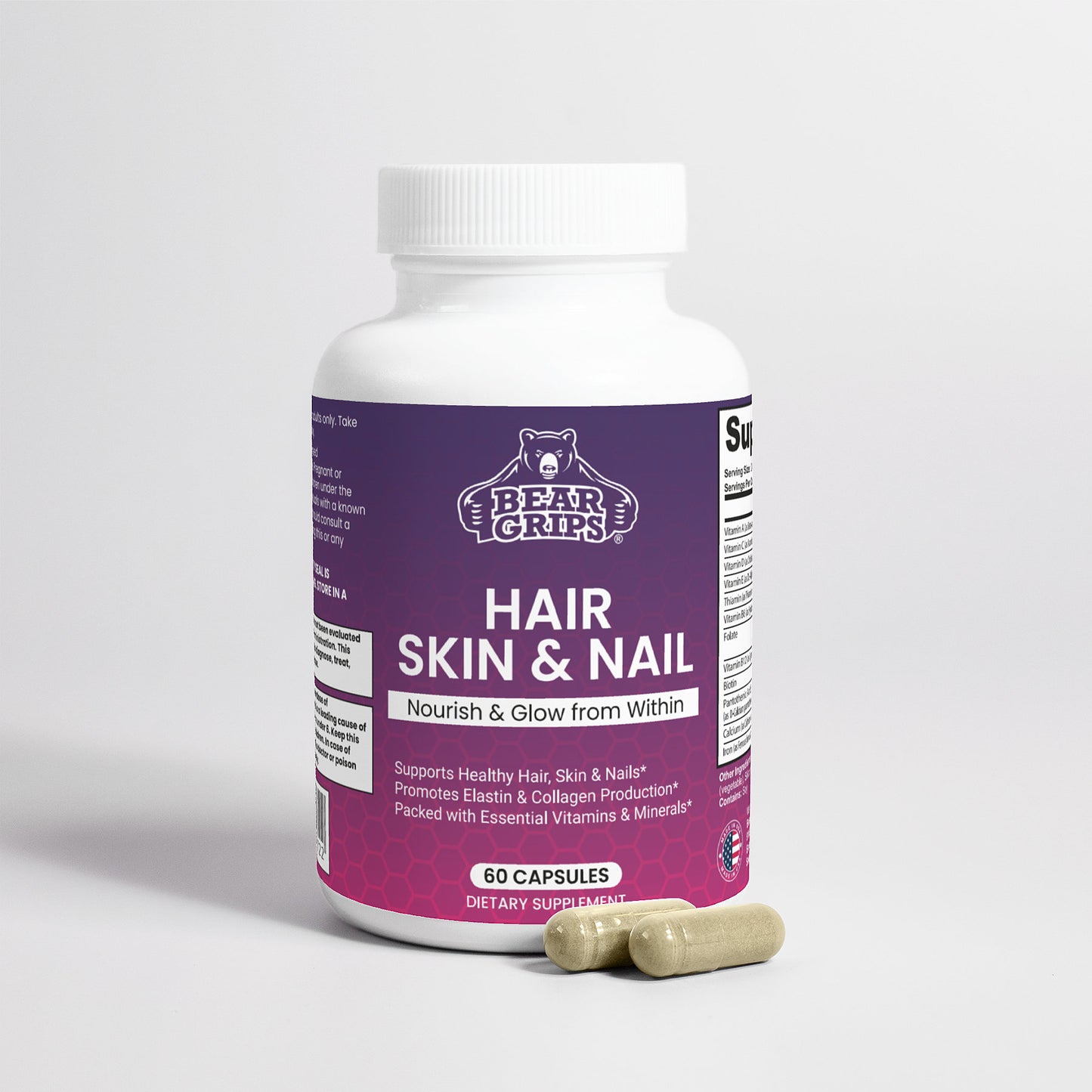 Bear Grips HAIR, SKIN & NAILS – Beauty That Starts from Within