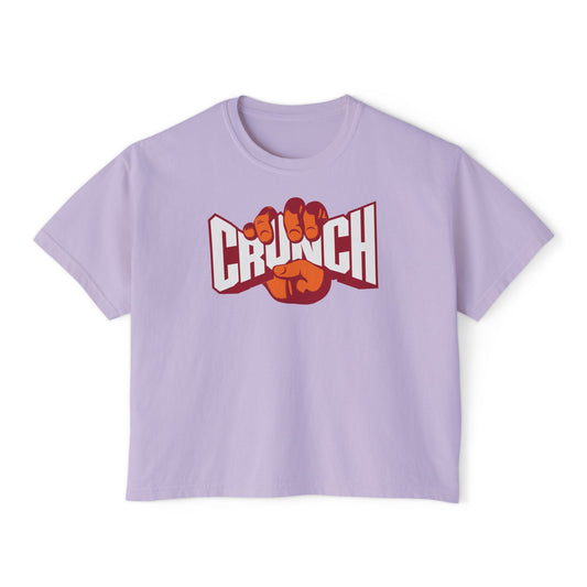 Women’s Oversized Boxy Tee - Crunch Fitness