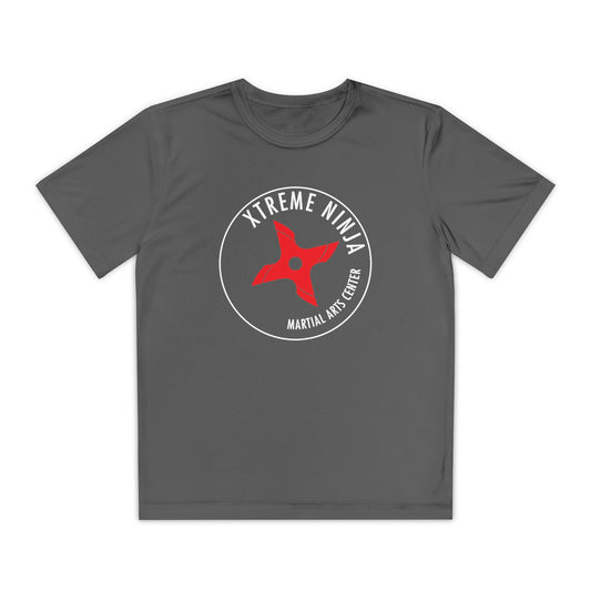 Youth Moisture-Wicking Performance Tee -Xtreme Ninja Martial Arts
