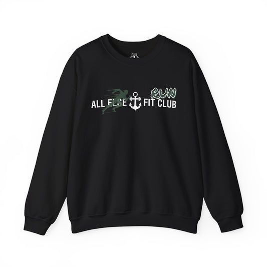 Perfect Soft Crewneck Sweatshirt - AEFC : Run Club -All Else Fit Club