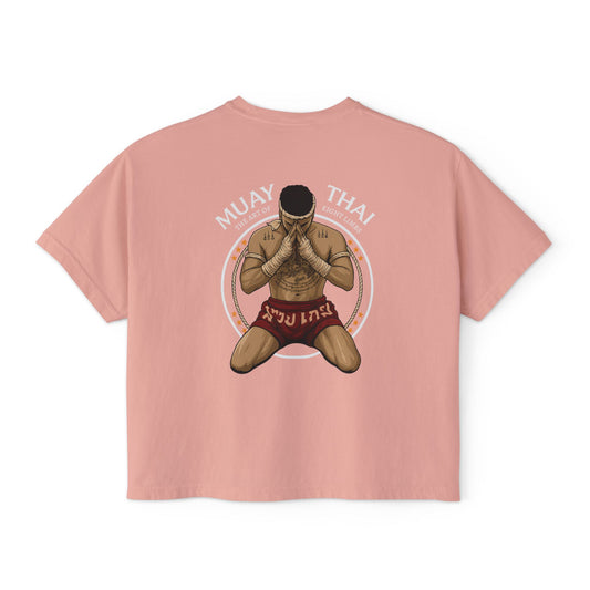 Women’s Oversized Boxy Tee - 8 limbs - DS Muay Thai Squad