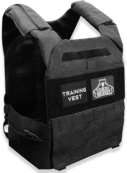 Adjustable Weight Vest for Running - Tactical - Weight Loss- Weight Plates Sold Seperately