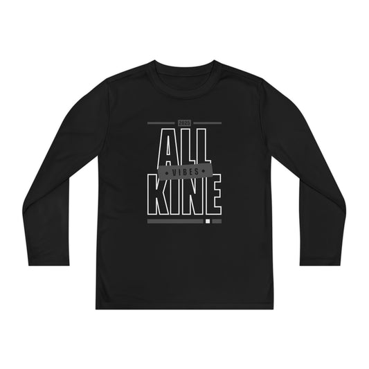 Youth Performance Long Sleeves - Vibes - All Kine