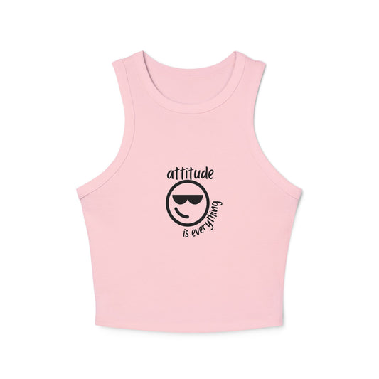 Ladies Ribbed Tank - Attitude - Morphe Life