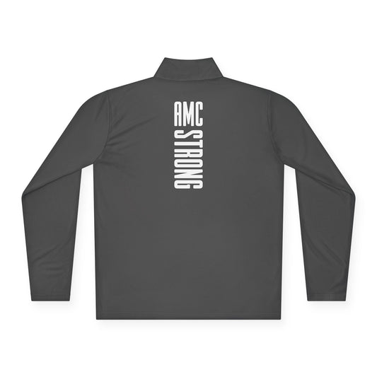 Men’s Performance Quarter-Zip Pullover - AMC Strong - American Muscle Corps
