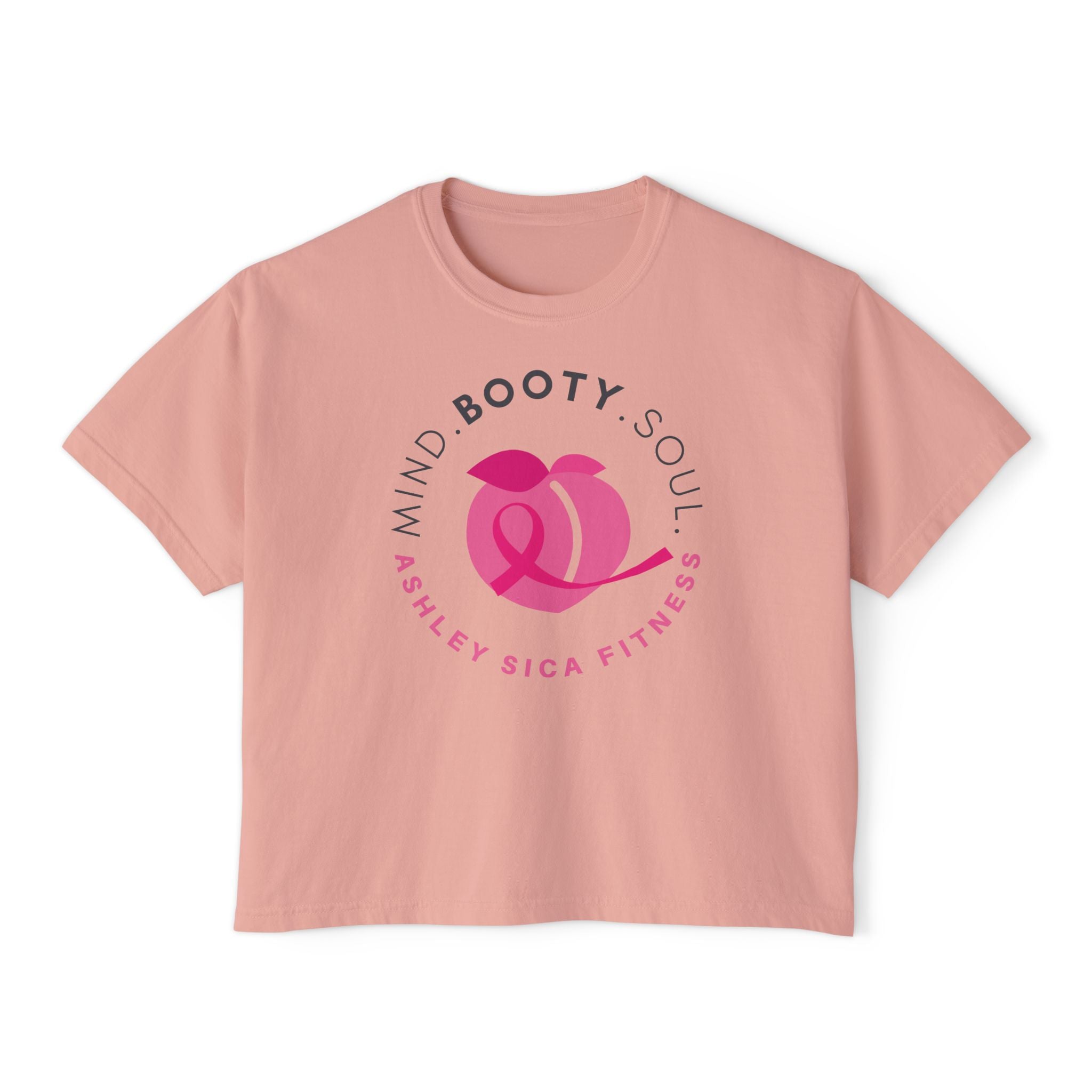 Women’s Oversized Boxy Tee - ASF - Ashley Sica Fitness