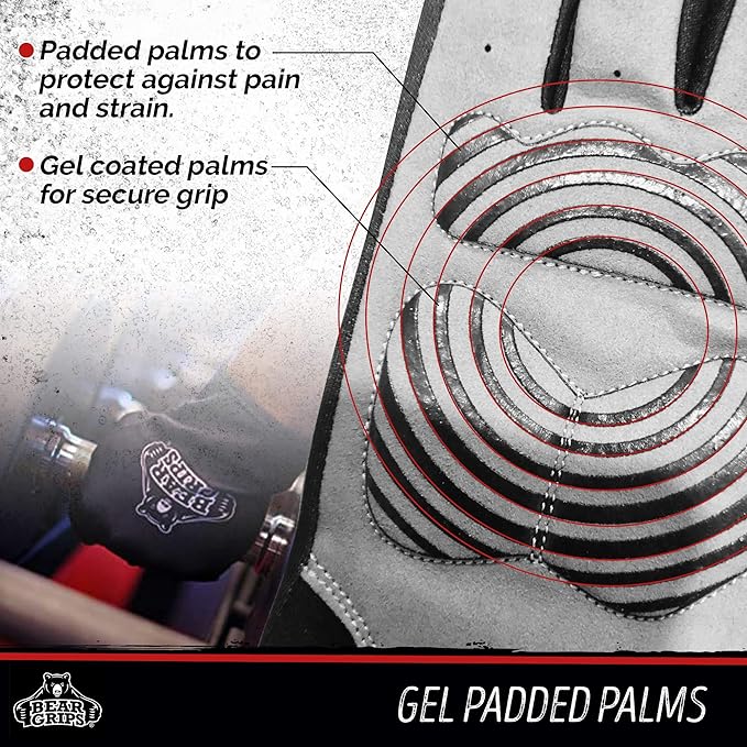 Workout Gloves for Exercise, Increased Grip, Protection