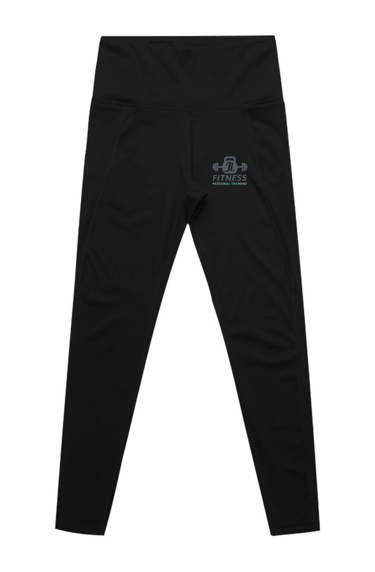 Women's High-Waist Pocket Leggings - JL Fitness
