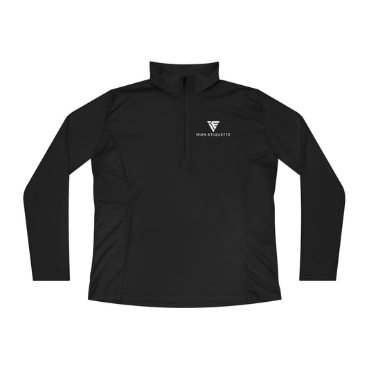 Ladies’ Quarter-Zip Pullover - Iron Etiquette