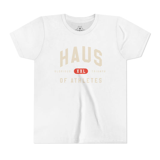 Youth Airlume Cotton Athletic Tee - Haus of Athletes