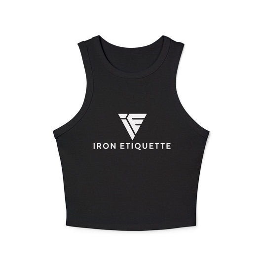 Ladies Ribbed Tank -  Iron Etiquette