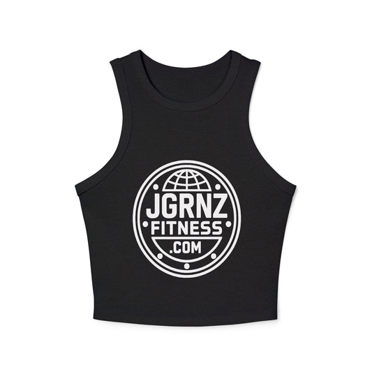 Ladies Ribbed Tank - Plate - JGRNZ FITNESS
