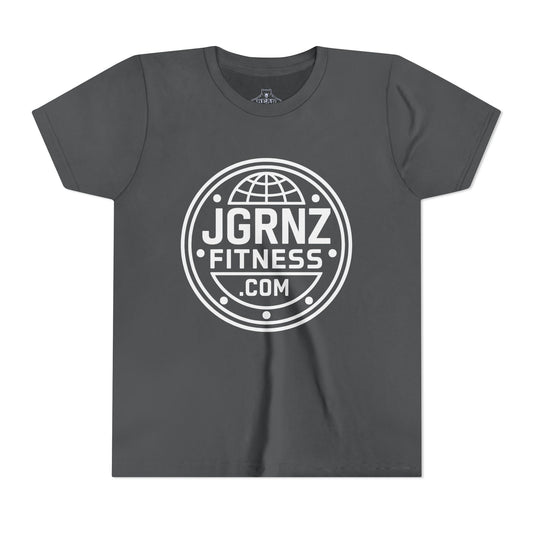Youth Airlume Cotton Athletic  Tee - Plate - JGRNZ FITNESS