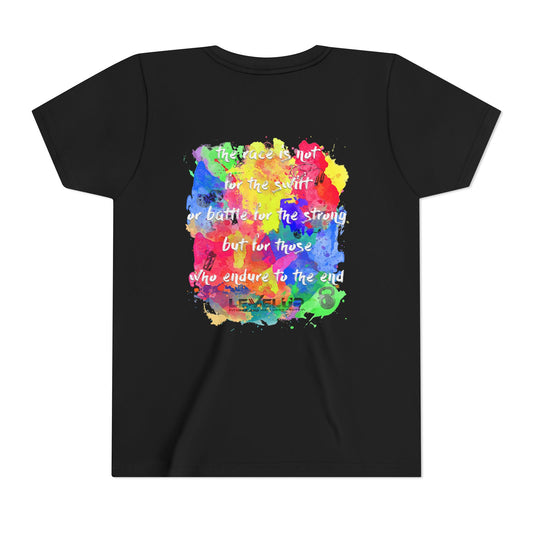 Youth Airlume Cotton Athletic  Tee - Viva - Level Up Fitness