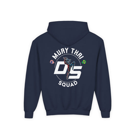 Youth Comfort Soft Hoodie - DS Muay Thai Squad