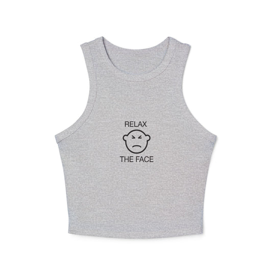 Ladies Ribbed Tank - Relax - Morphe Life