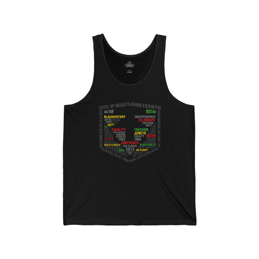 Workout Tank - Juneteeth - Level Up Fitness