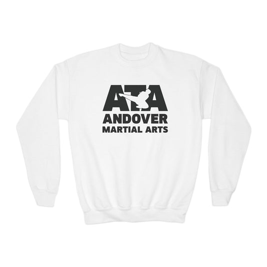 Youth Perfect Soft Crewneck Sweatshirt - Front - ATA Martial Arts