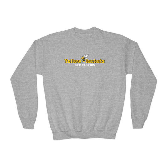 Youth Perfect Soft Crewneck Sweatshirt - Yellow Jackets Gymnastics