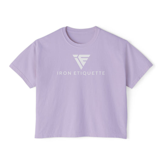 Women’s Oversized Boxy Tee - Iron Etiquette