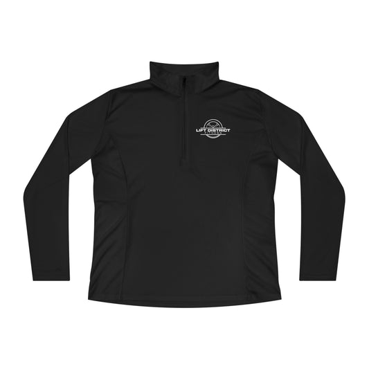 Ladies’ Quarter-Zip Pullover - Lift District Fitness