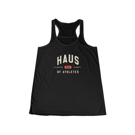 Ladies Flowy Racerback Tank - Haus of Athletes