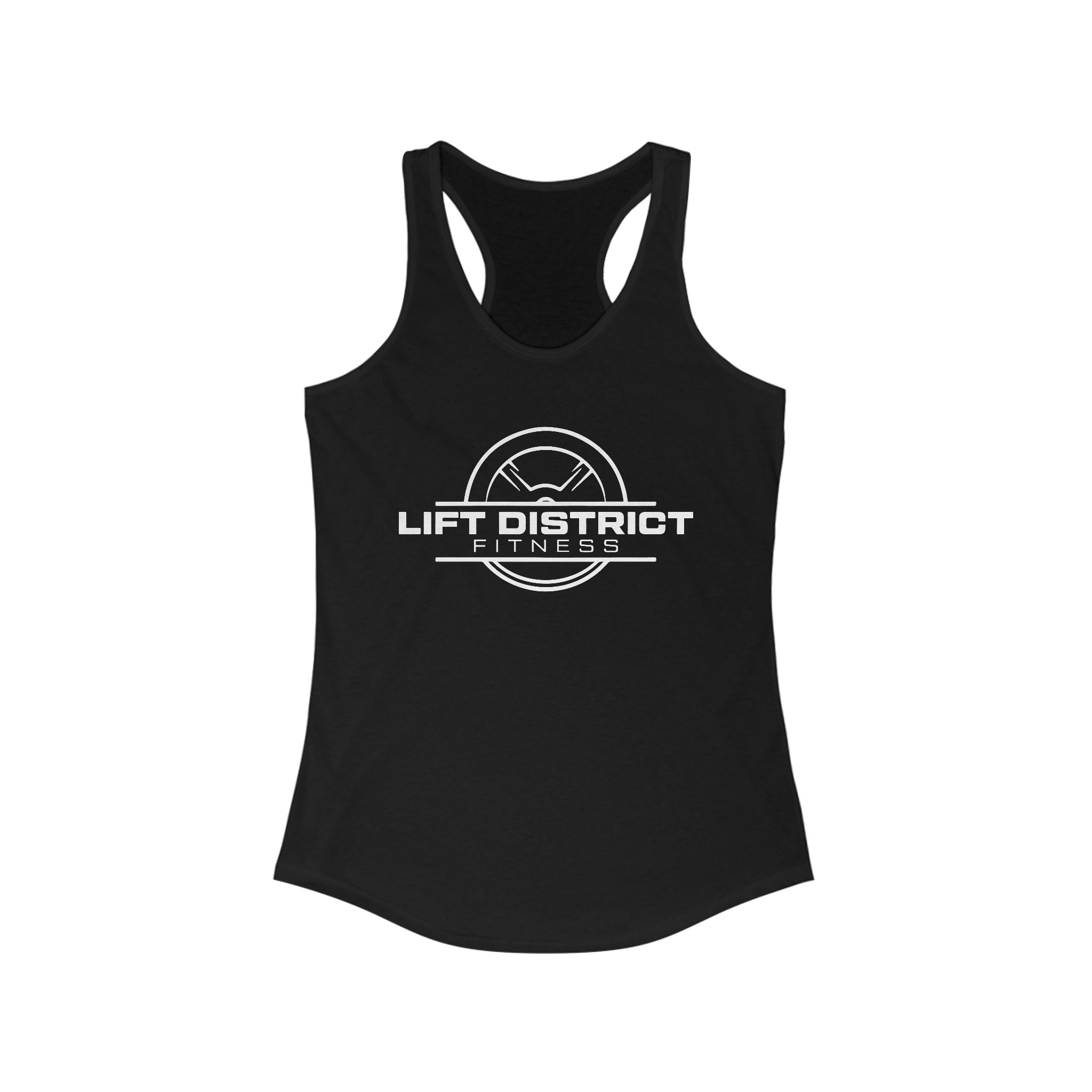 Ladies Racerback Tank - Lift District Fitness