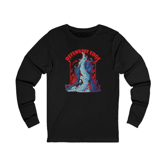 Long Sleeve Cotton Shirt - DE-Defensive Edge Martial Arts