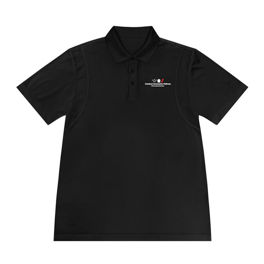 Performance Polo Shirt - Moisture Wicking - Notjustanothergym-Catalyst Community Wellness