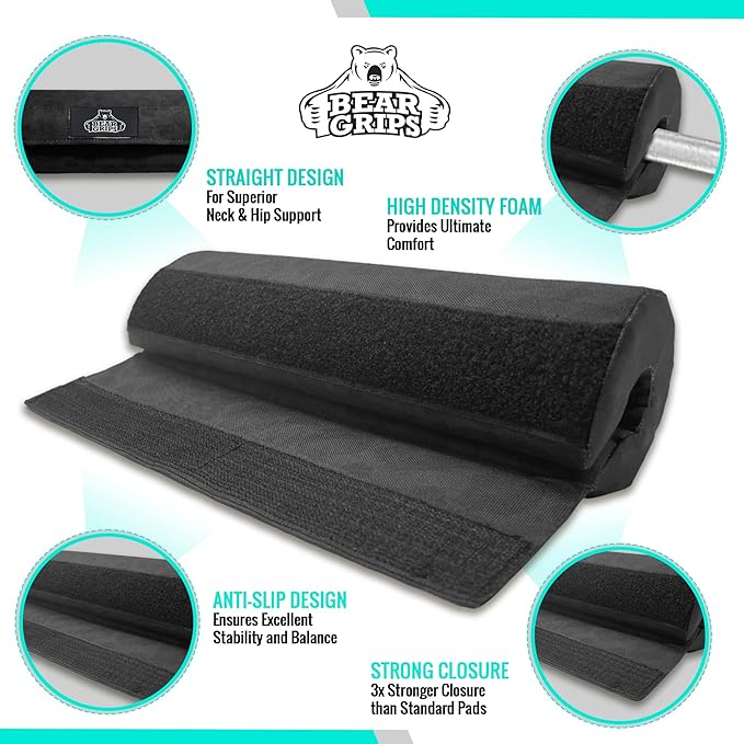 Barbell Pad (Single or Set with Ankle Straps)