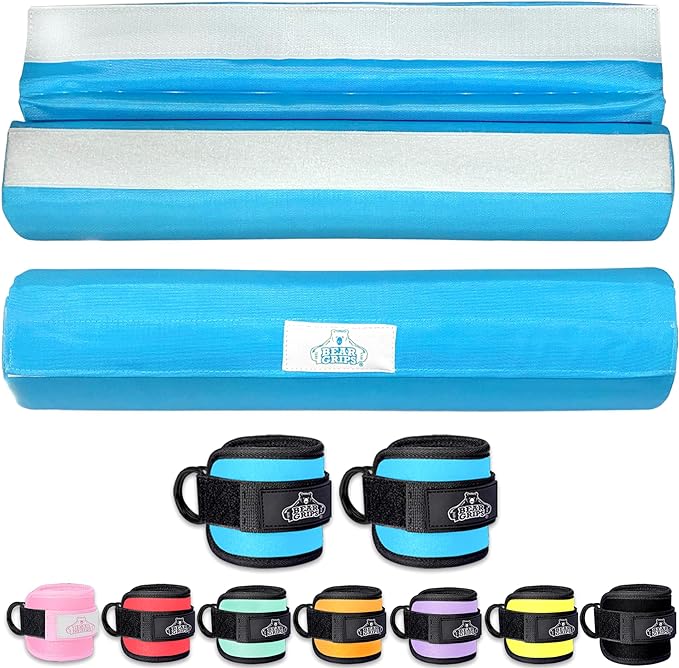 Barbell Pad (Single or Set with Ankle Straps)
