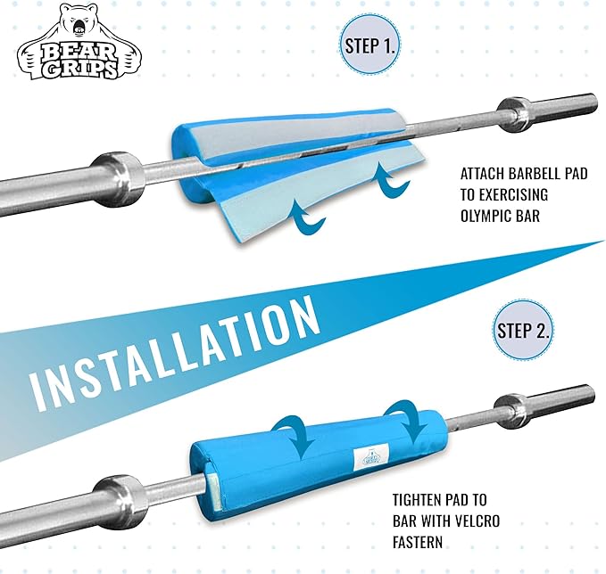 Barbell Pad (Single or Set with Ankle Straps)