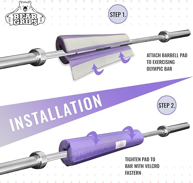 Barbell Pad (Single or Set with Ankle Straps)