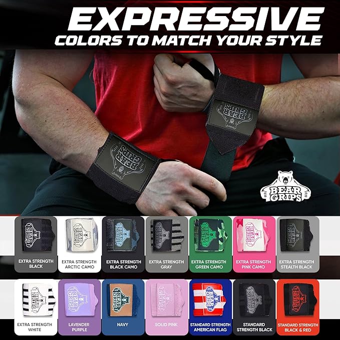 Wrist Wraps for Weightlifting and Wrist Support