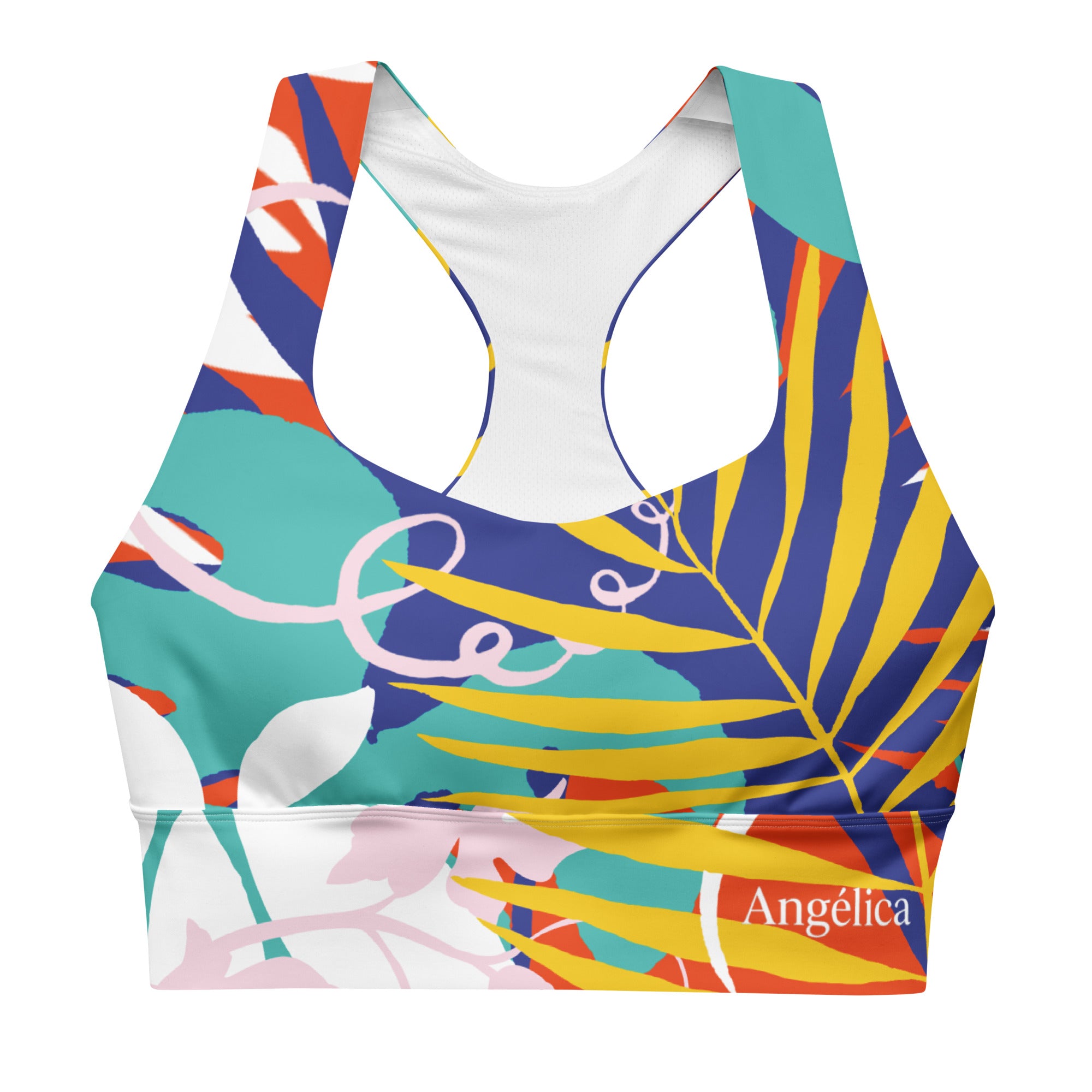 Recycled Longline Sports Bra main image 1