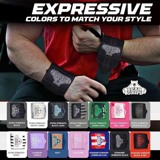 Wrist Wraps for Weightlifting and Wrist Support
